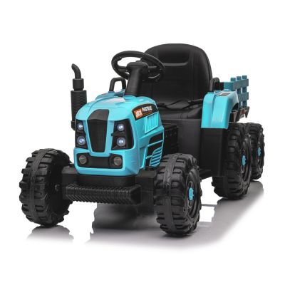 Streamdale Kids' 24V Electric Ride-On Tractor with Trailer