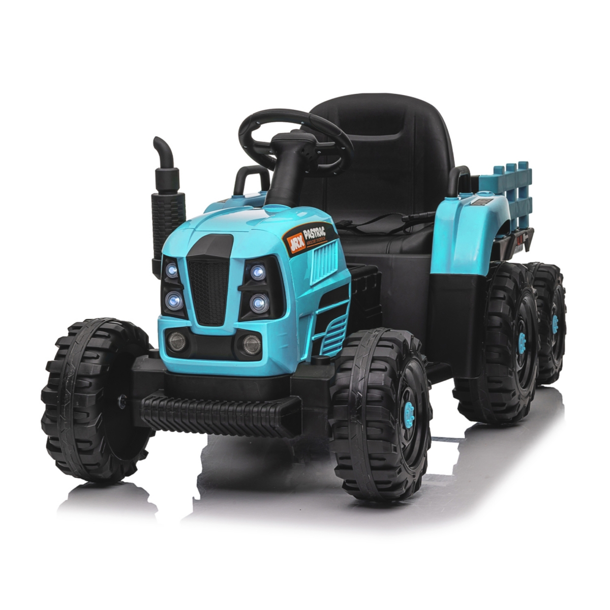 Streamdale Kids' 24V Electric Ride-On Tractor with Trailer