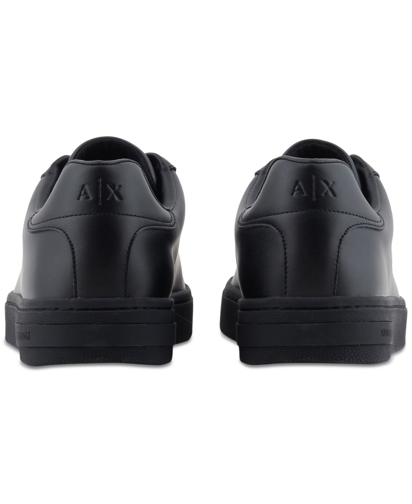 Мужские кроссовки A|X Armani Exchange London Lace-Up Leather, цвет: Чёрный — фото 2