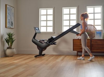 RW600 iFIT-enabled Rower with 7 inch Pivoting Touchscreen and SpaceSaver Design