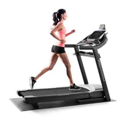 Healthrider 36 inch x 72 inch Black Vinyl Equipment Floor Mat, 4mm