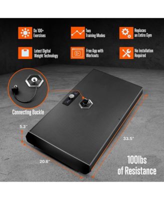 Compact Multifunctional Pluto Board Device for Full-Body Workouts