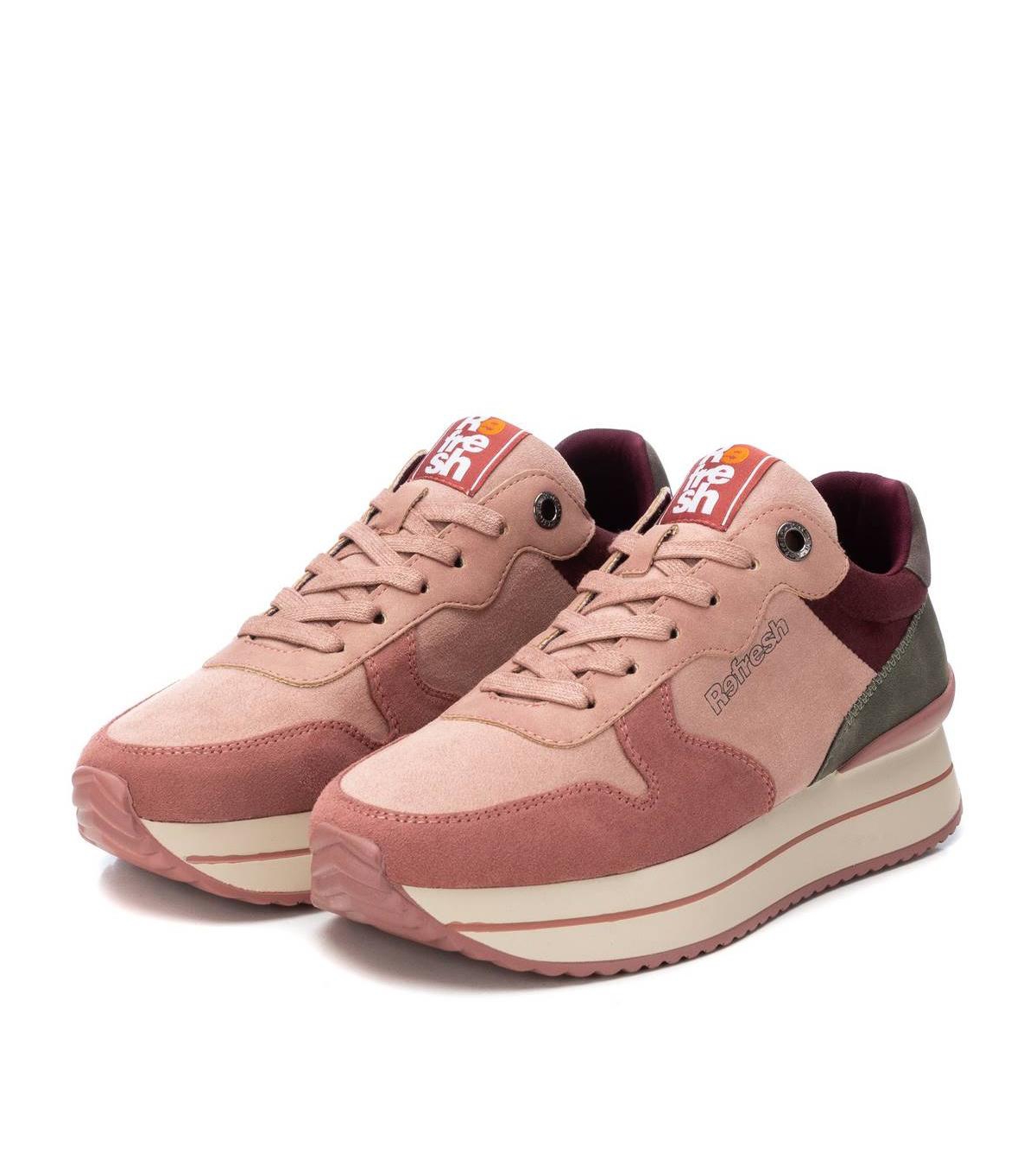 Xti Women's Casual Suede Sneakers