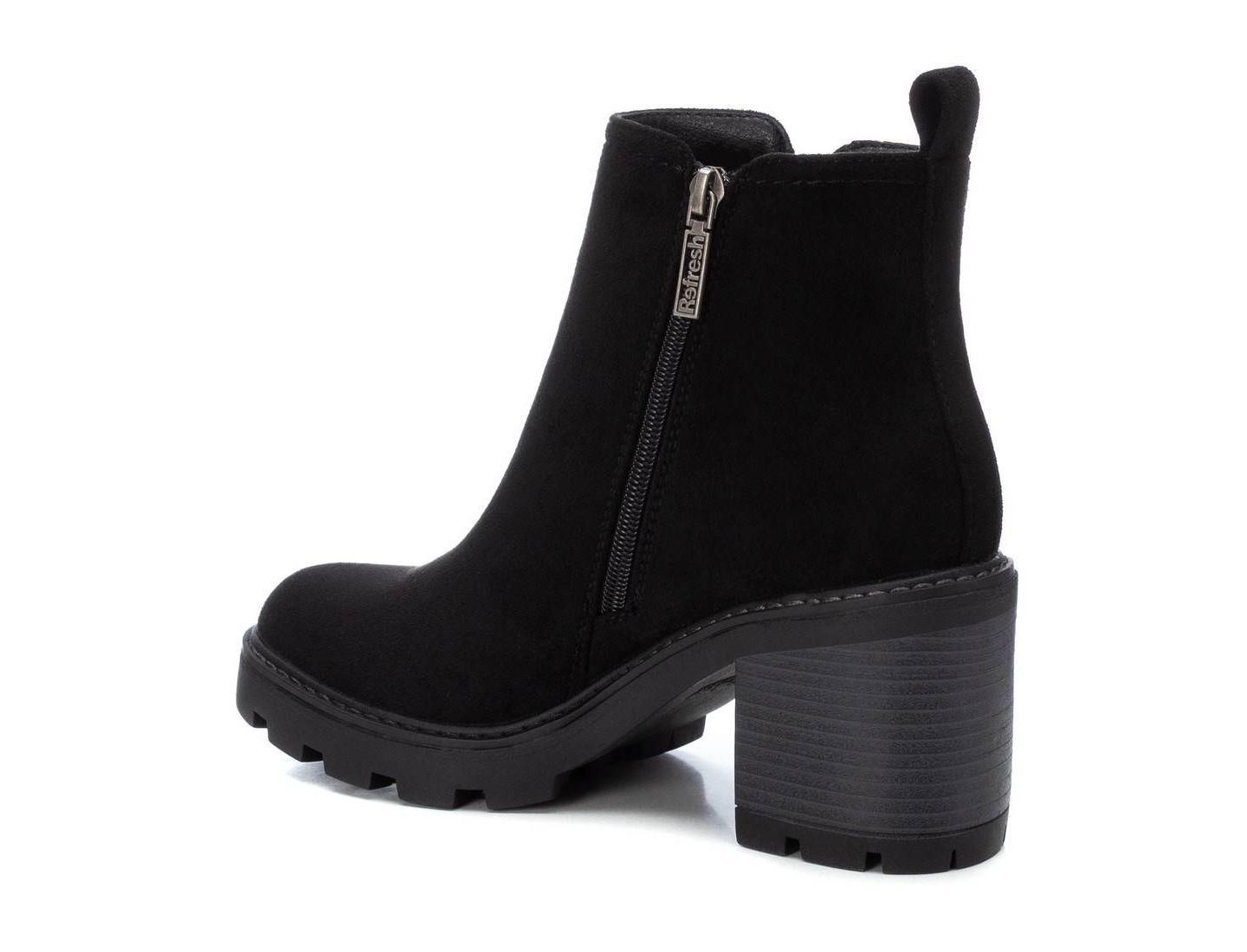Женские ботинки XTI Casual Suede Booties, цвет: Чёрный — фото 3