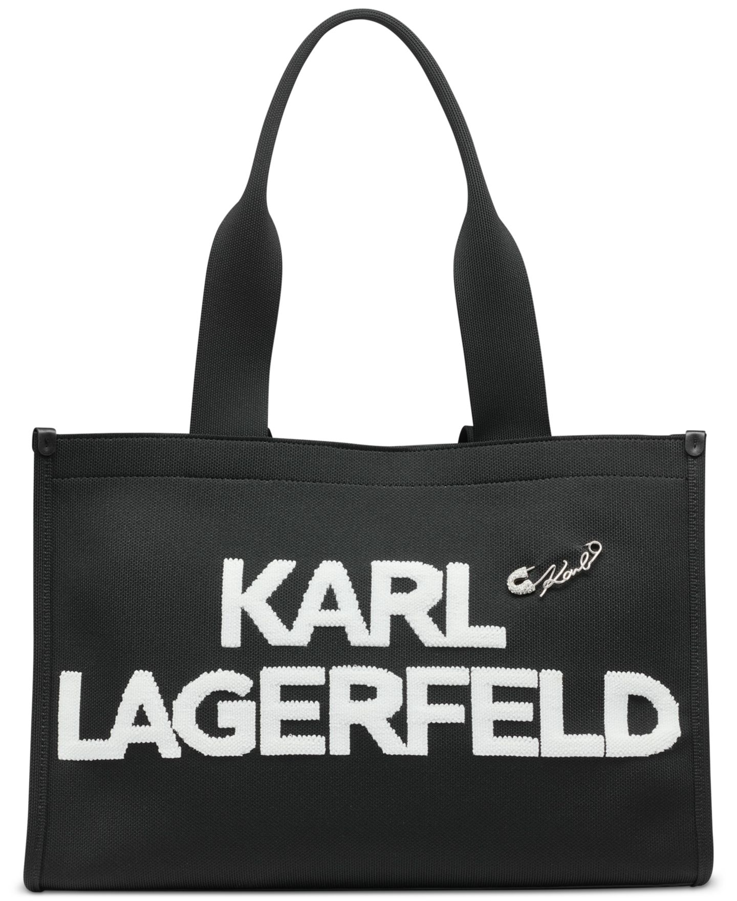Женская сумка KARL LAGERFELD PARIS Kristina Large, цвет: Чёрный — фото 1