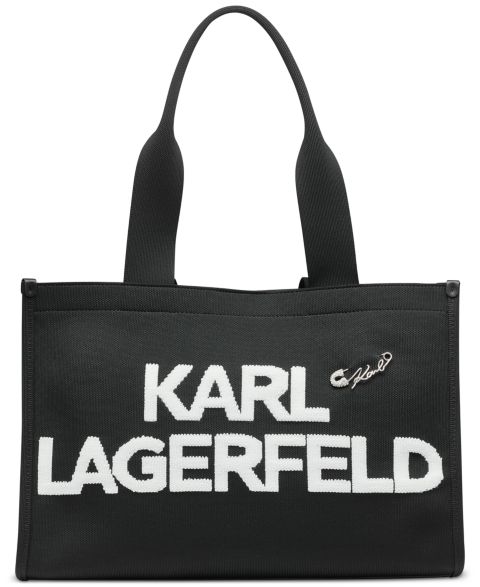 Женская сумка KARL LAGERFELD PARIS Kristina Large, цвет: Чёрный