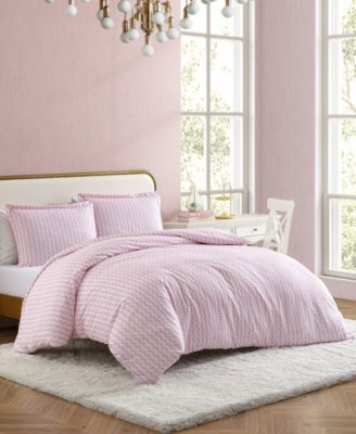 Wonderland Stripe Reversible 3-Pc. Duvet Cover Set, King