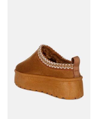 Jesters Embroidered Platform Classic Slip-On