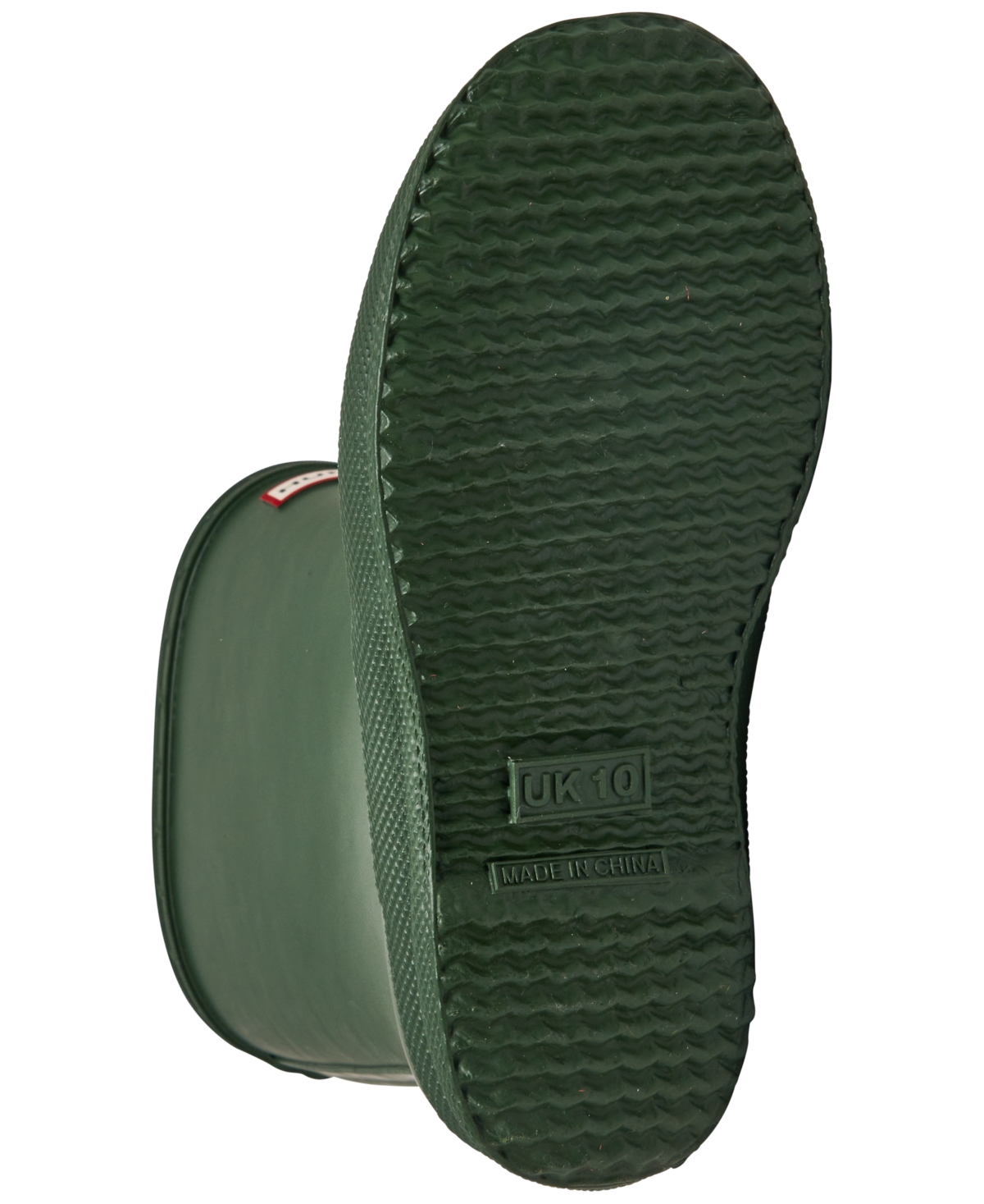 Hunter Toddler Kids' Original First Classic Rain Boots From Finish Line In Green