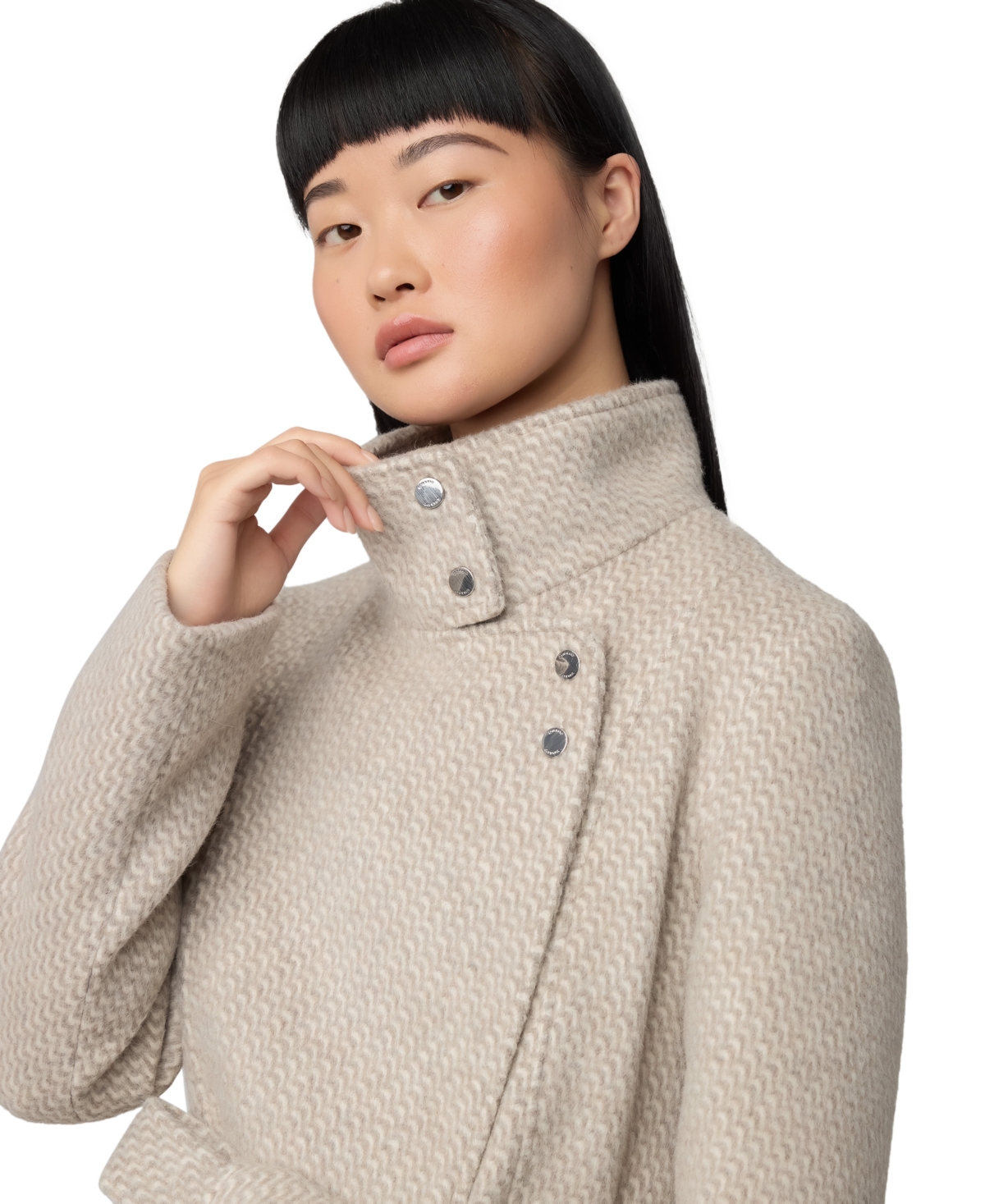 Soia & Kyo Women's Single-Breasted Belted Midi Coat