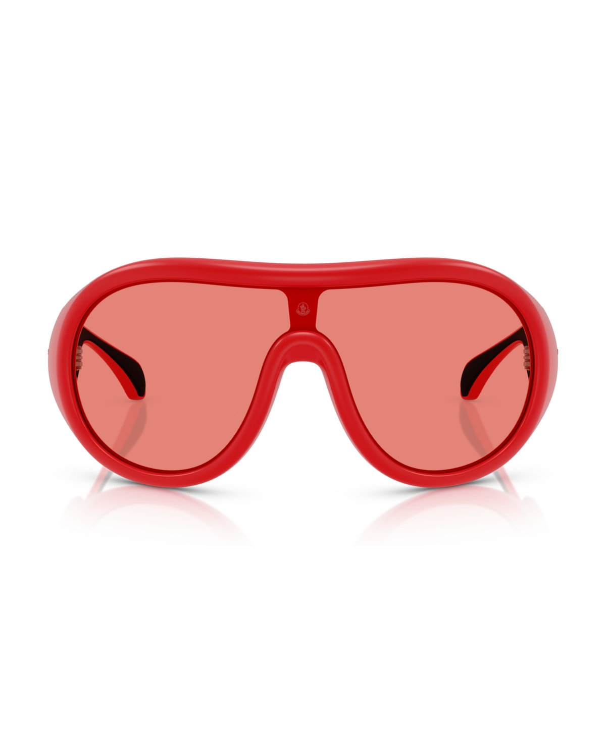 Shop Moncler Unisex Sunglasses, Cloche Me8004 In Matte Red