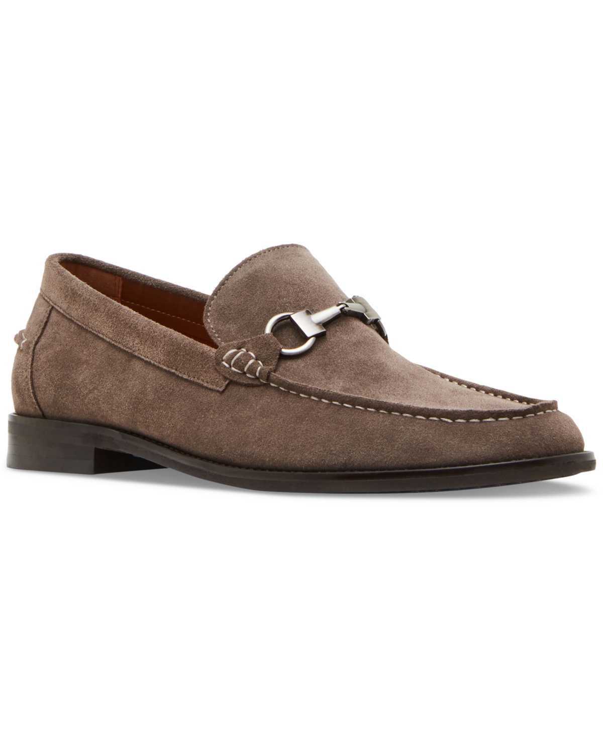 Steve Madden Men's Arista Suede Bit Loafer In Taupe Suede