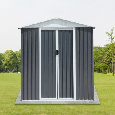 Outdoor Storage Sheds 6FTx4FT Apex Roof