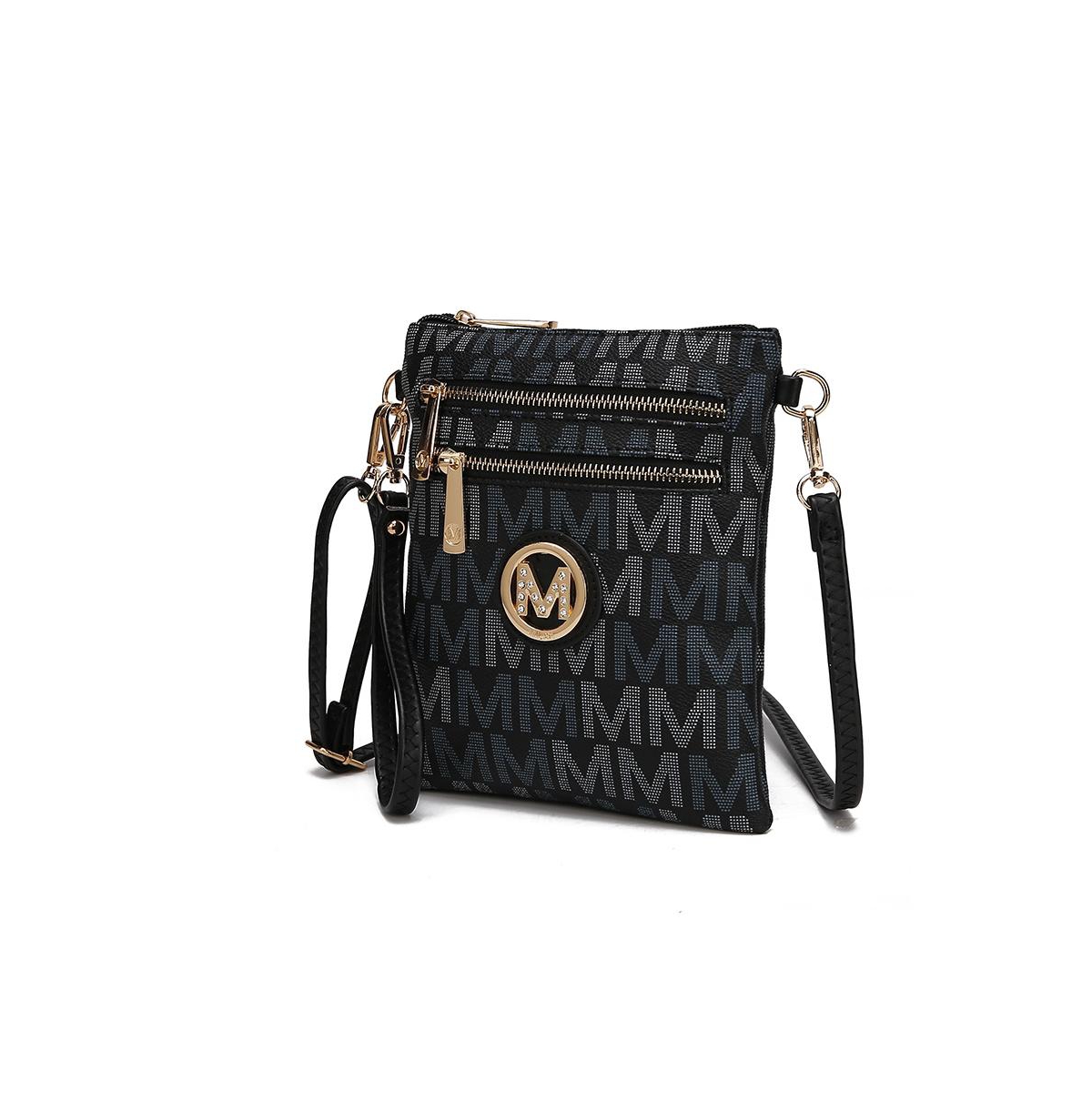 Mkf Collection Gaia Milan M Signature Everyday Use Crossbody by Mia K