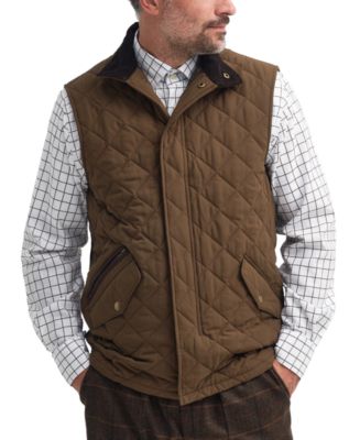 Barbour Men s Shoveler Quilted Gilet Vest Macy s