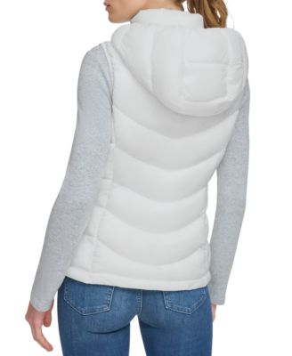 Women's Packable Hooded Puffer Vest