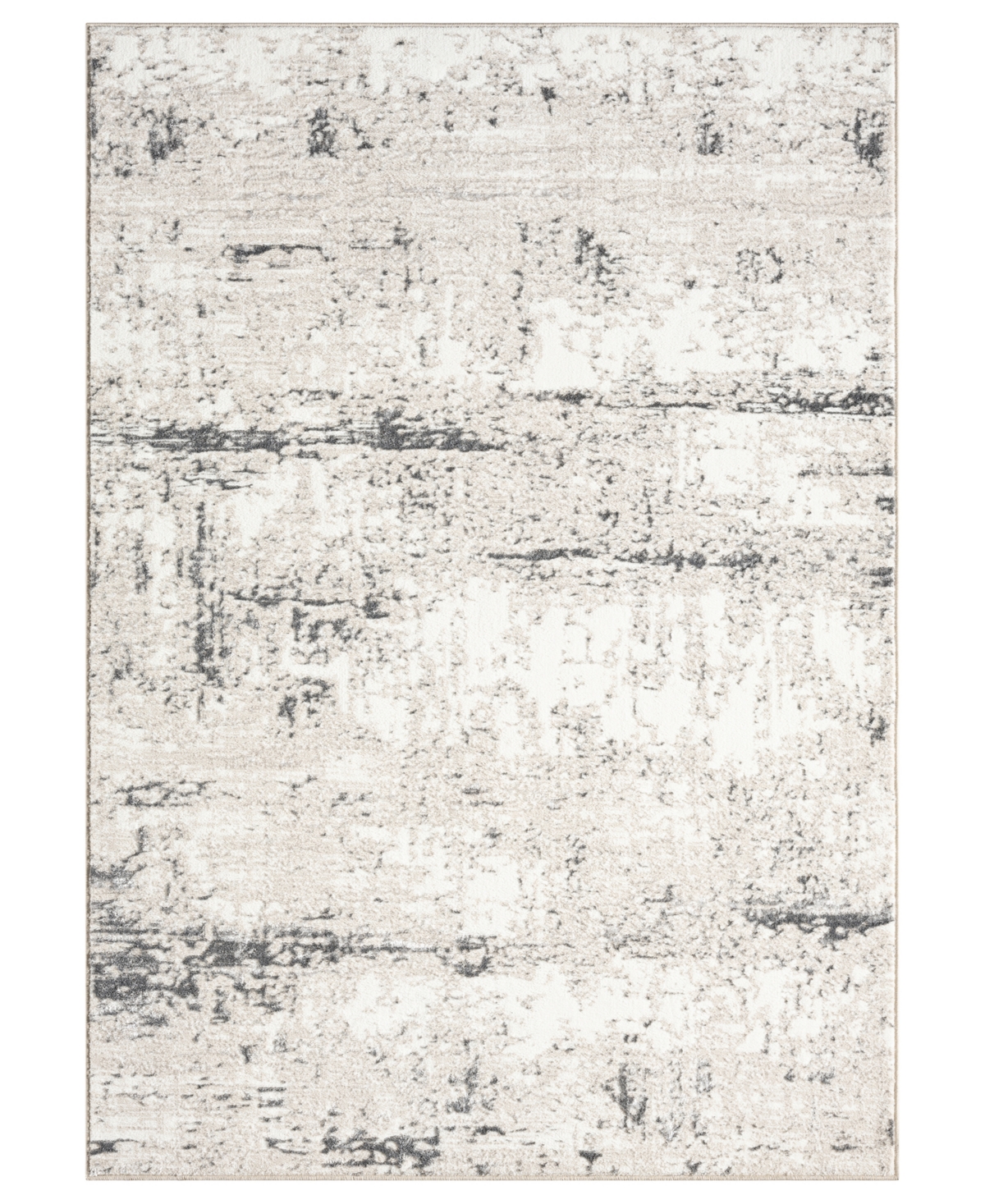 Lr Home Atlas Ant-053 7'5"x9'5" Area Rug In Beige,gray