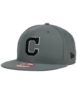 New Era - Cleveland Indians Gray Black White 9FIFTY Snapback Cap