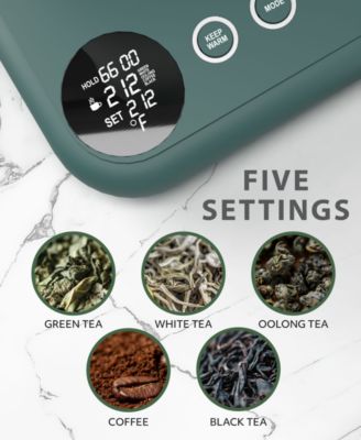 Digital Gooseneck Kettle with 5 Temperature Presets - Precision Heating Pouring for Perfect Brews