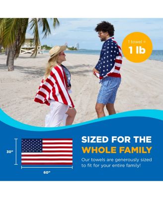 Printed Beach Towel Set - Oversized Beach Towel for Kids - Quick-Dry & Soft Cotton Towel with Printed Design - Luxury Towel for Swimming - 30" x 60", Magical Unicorn (2 Pack)