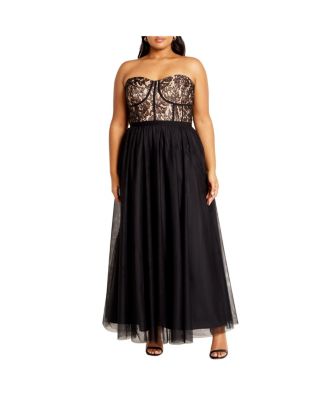 Plus Size Sweet Beauty Maxi Dress
