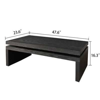 Modern Black Coffee Table