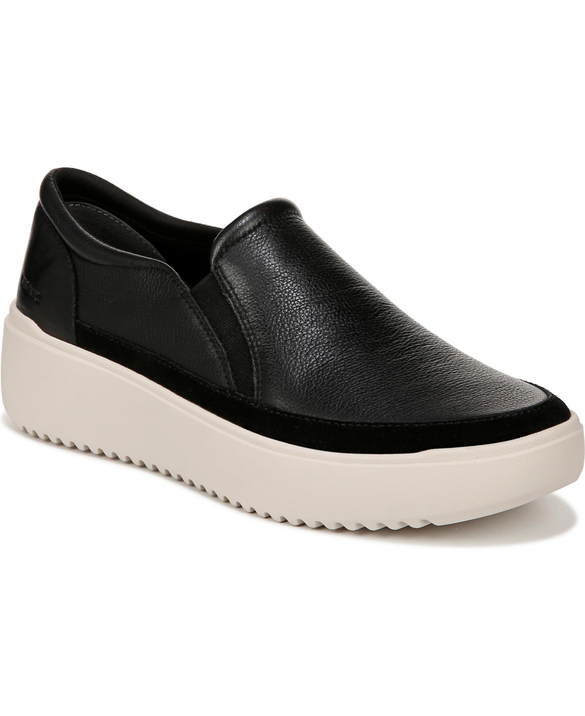 Womens Kearny Slip On Shoes - White leather