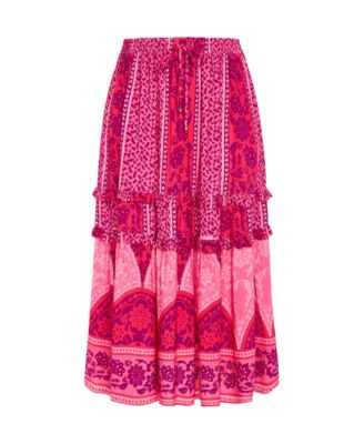 Plus Size Samara Print Skirt