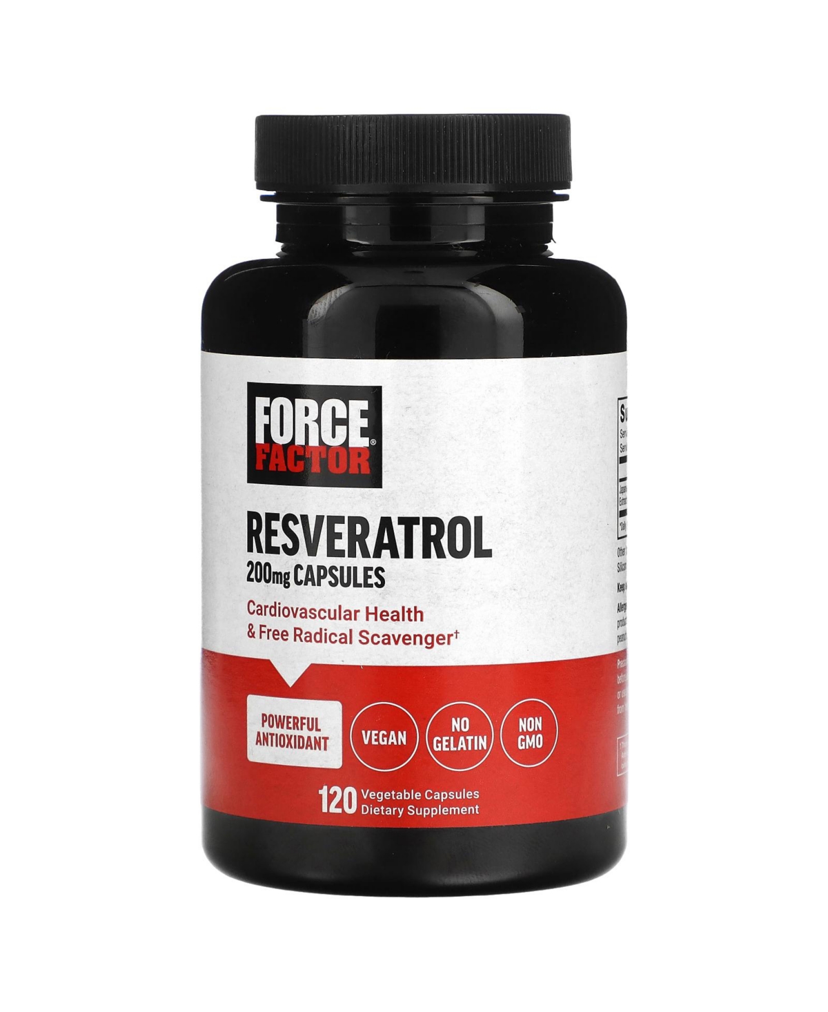 Resveratrol 200 mg - 120 Vegetable Capsules
