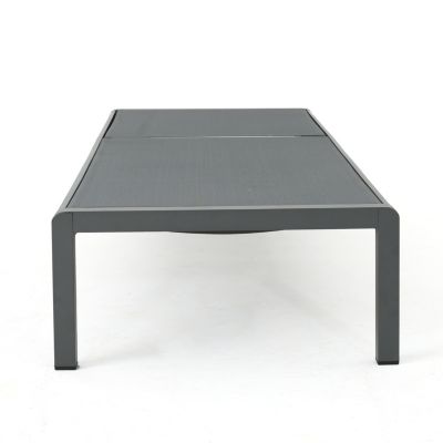 Streamdale Cape KD Chaise Lounge Grey