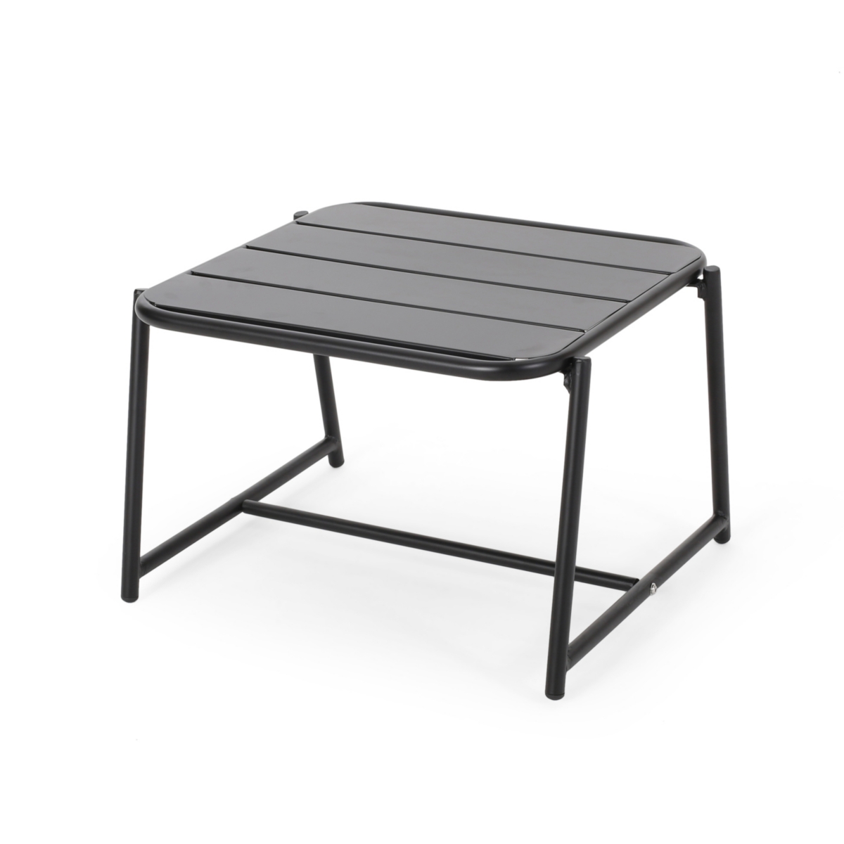 Streamdale Furniture Modern Matte Metal Side Table: Enhance Your Outdoor Oasis