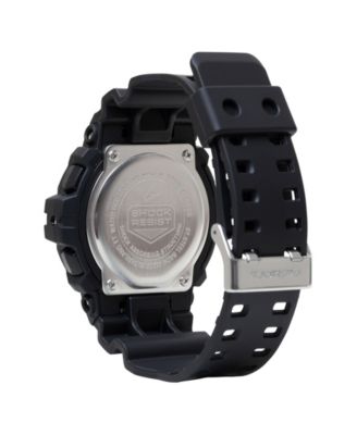 Men's Black Resin Watch, 55.1mm, G8900S-1