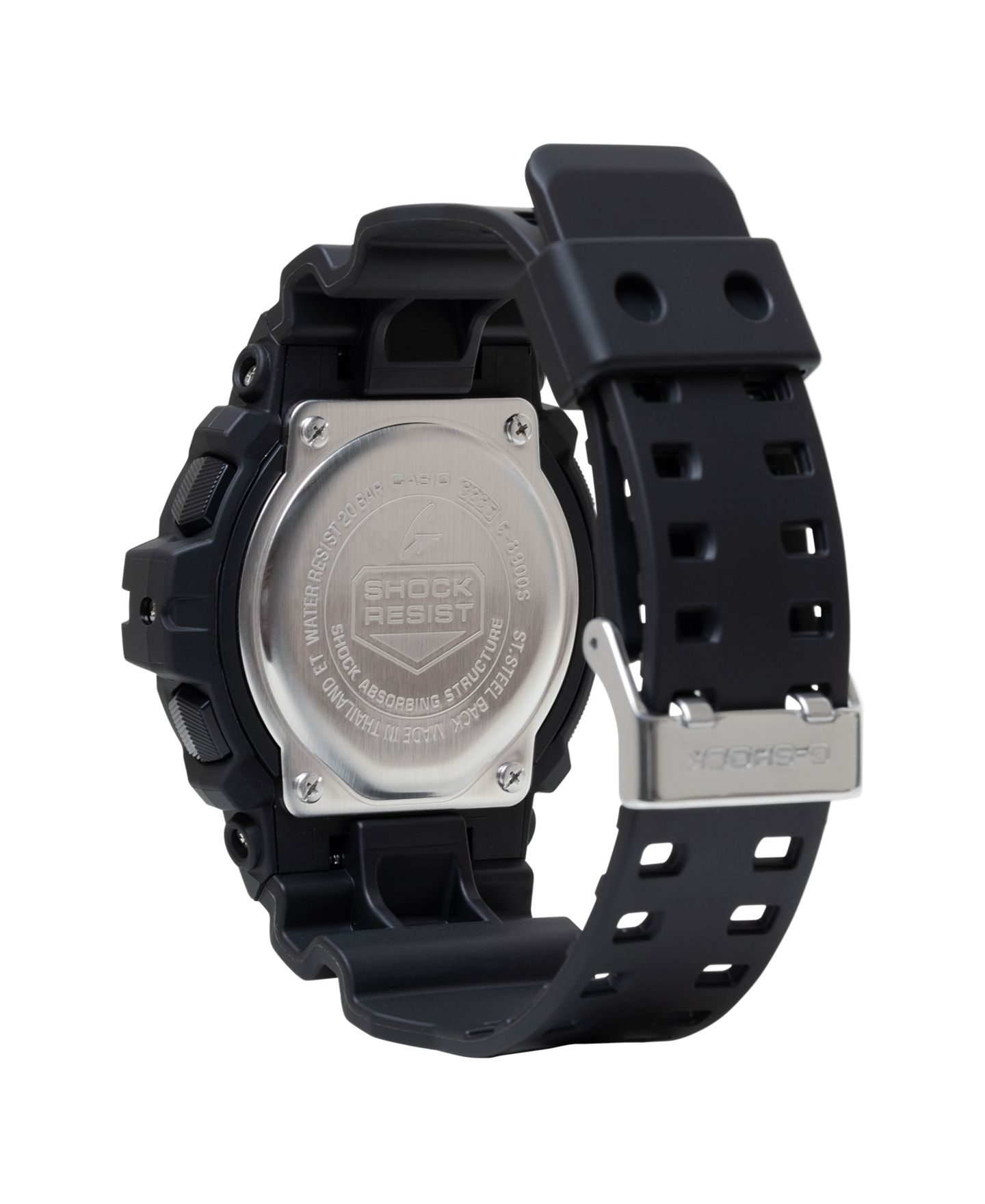 Мужские часы G-Shock Black Resin Watch, 55.1mm, G8900S-1 — фото 3