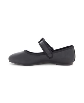 Little and Big Girls Amy Crystal Bow Ballet Flat