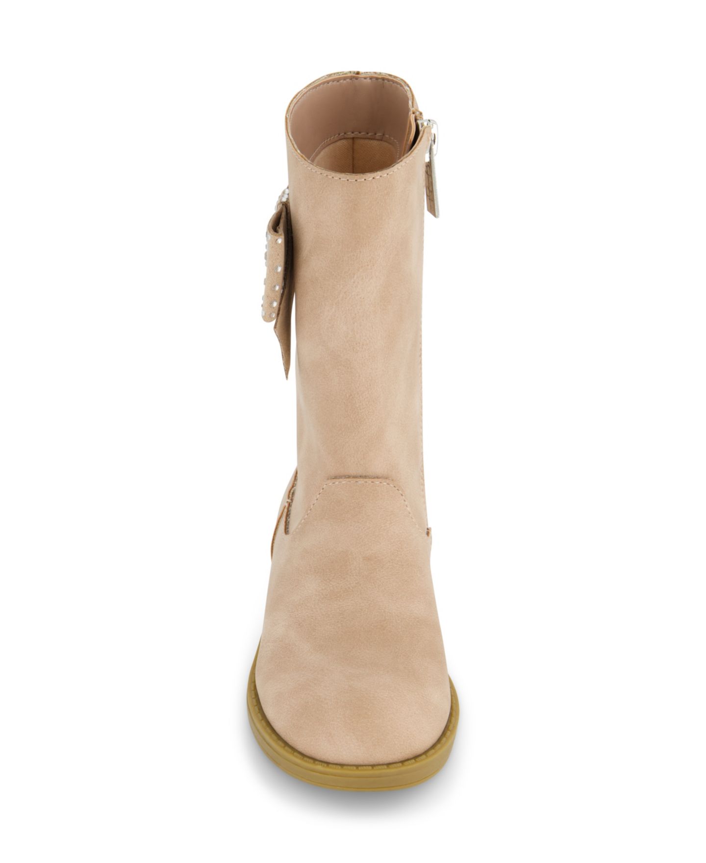 Ботинки Jessica Simpson Evie Ribbon Riding Boot для девочек-малышей, цвет: Чёрный — фото 7