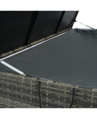 Streamdale 200 Gallon Wicker Patio Storage Box