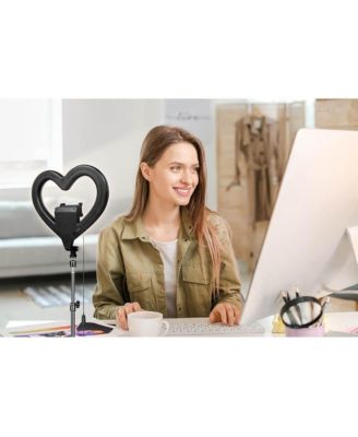 10" Heart Shaped Selfie Ring Light