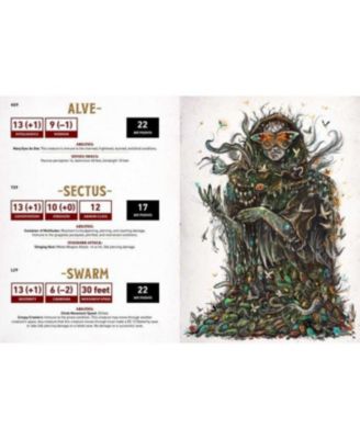 the Dungeon master Random Monster Generator: A Mix-and-Match RPG Flipbook by Jef Aldrich