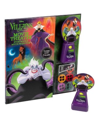 Disney Villains: Movie Theater Storybook Movie Projector by Dienesa Le