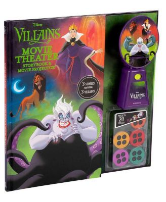 Disney Villains: Movie Theater Storybook Movie Projector by Dienesa Le