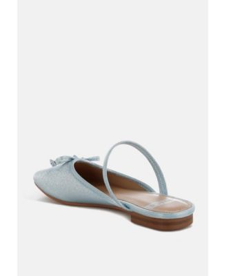 Opalia Glitter Ballet Mules