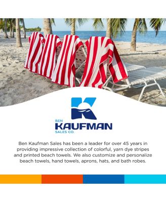 Striped Towel - Absorbent, 100% Cotton Towels - Oversized Towels for Beach Essentials - Quick-Dry Swimming Towels - Soft Towels with Striped Design - 32" x 62", (2 Pack)