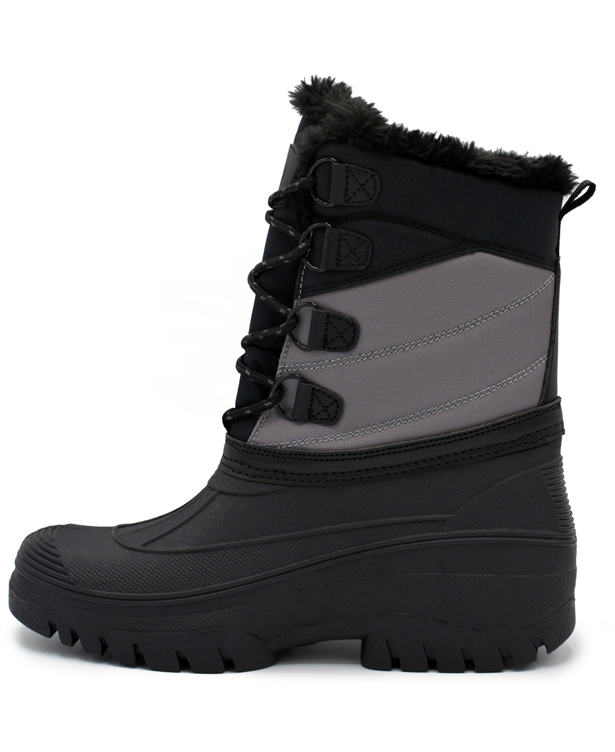 Polar Range Men's Decker Cold Weather Snow Boot In Grey