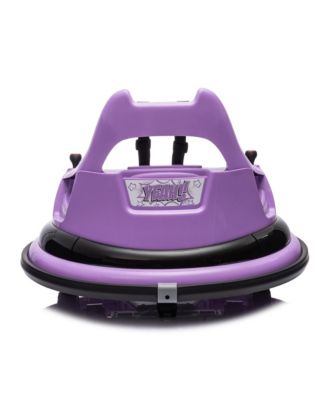 Streamdale Electric Ride-On Bumper Car with Remote, LED Lights, & Spin