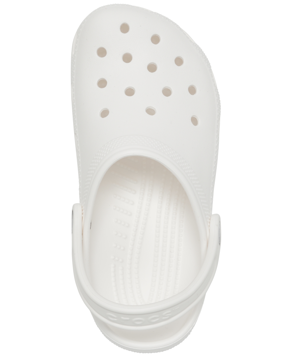 Crocs Little Girls Classic Clog Sandals From Finish Line In White