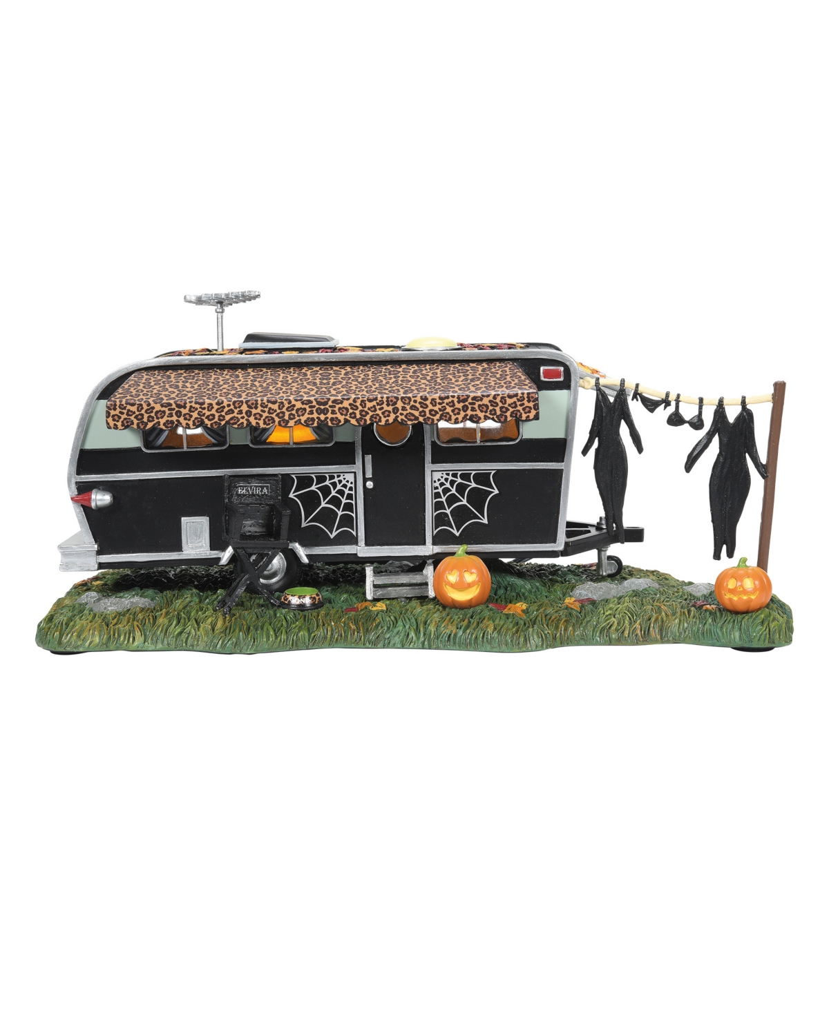Department 56 Elvira Clbrity Trailer Village Accessory