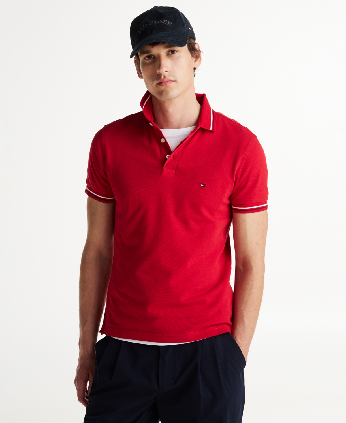 Tommy Hilfiger 1985 Tipped Slim Fit Polo