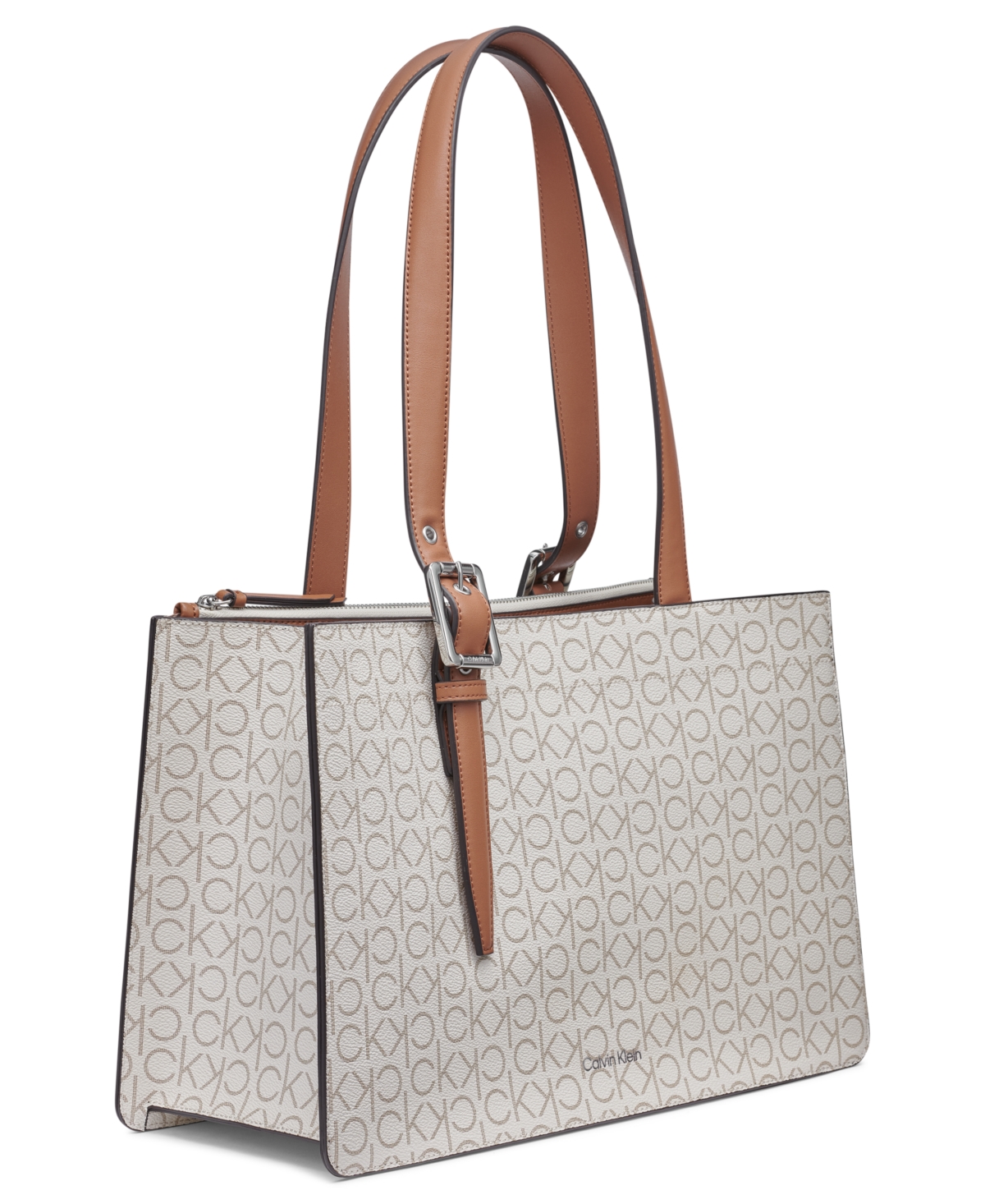 CALVIN KLEIN HAVANA SIGNATURE TOTE 