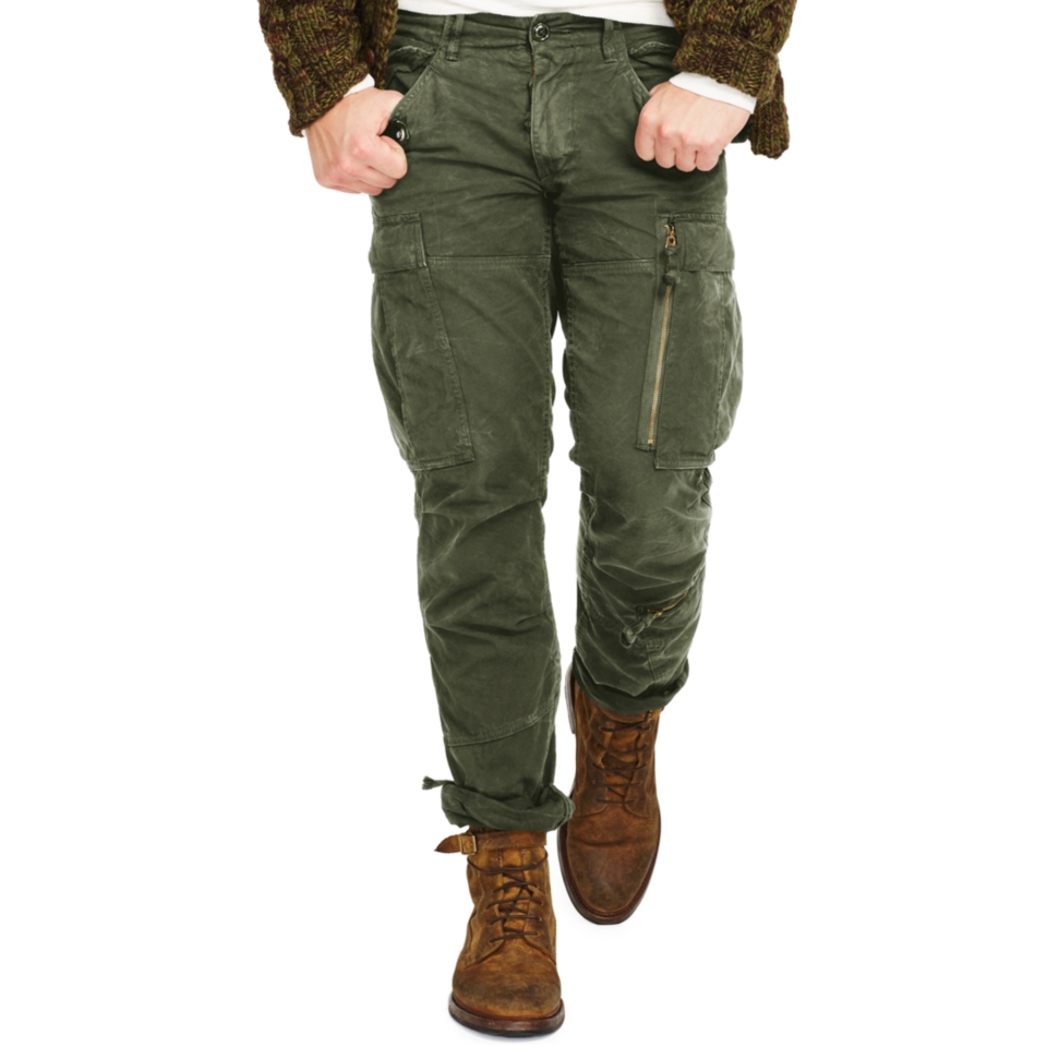 Polo Ralph Lauren Straight Fit Military Cargo Pants   Pants   Men