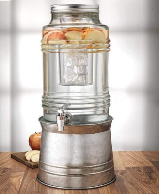 Breeze Beverage Dispenser with Ice Insert 2.4 Gallon